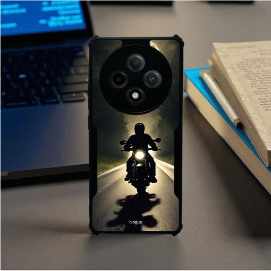 ivogue Bike Rider Mobile Cover For OPPO F27 Pro Plus