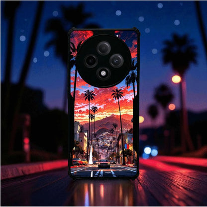 ivogue Palm City Nights Mobile Cover For OPPO F27 Pro Plus