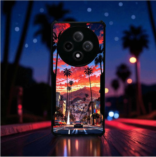 ivogue Palm City Nights Mobile Cover For OPPO F27 Pro Plus
