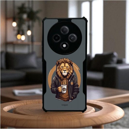 ivogue Stylish Lion Mobile Cover For OPPO F27