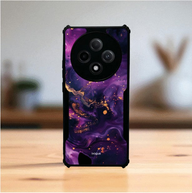 ivogue Purple Alchemy Mobile Cover For OPPO F27