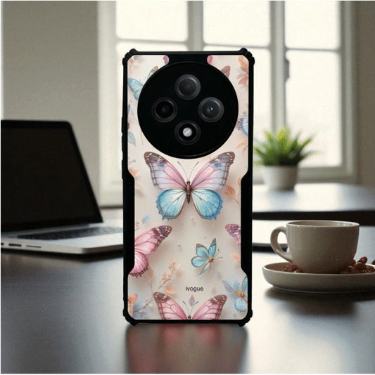 ivogue Butterfly Bloom Mobile Cover For OPPO F27