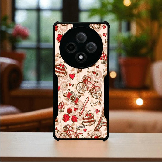 ivogue French Fancy Mobile Cover For OPPO F27