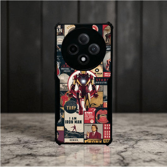 ivogue Iron Man Mobile Cover For OPPO F27 Pro Plus