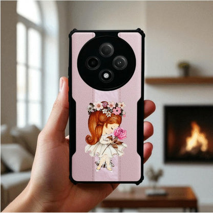 ivogue Flower Girl Mobile Cover For OPPO F27 Pro Plus