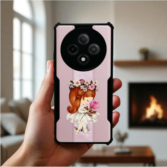 ivogue Flower Girl Mobile Cover For OPPO F27 Pro Plus