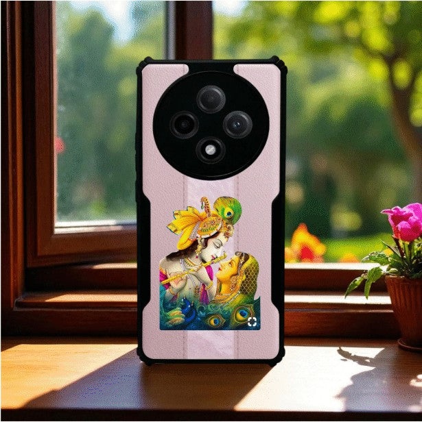 ivogue Radha Krishna Mobile Cover For OPPO F27 Pro Plus