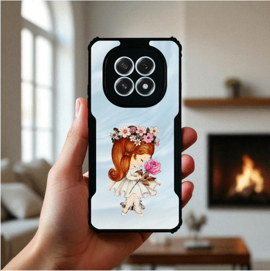 ivogue Flower Girl Mobile Cover For OPPO F29