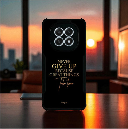 ivogue Never Give Up Mobile Cover For OPPO F29