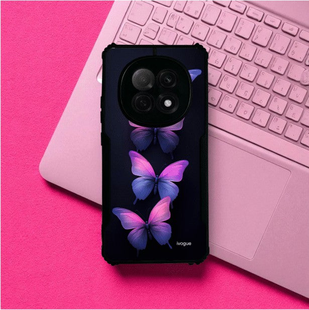 ivogue Galaxy Butterflies Mobile Cover For OPPO F29 Pro