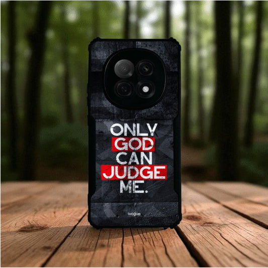 ivogue Only God Can Judge Me Mobile Cover For OPPO F29 Pro