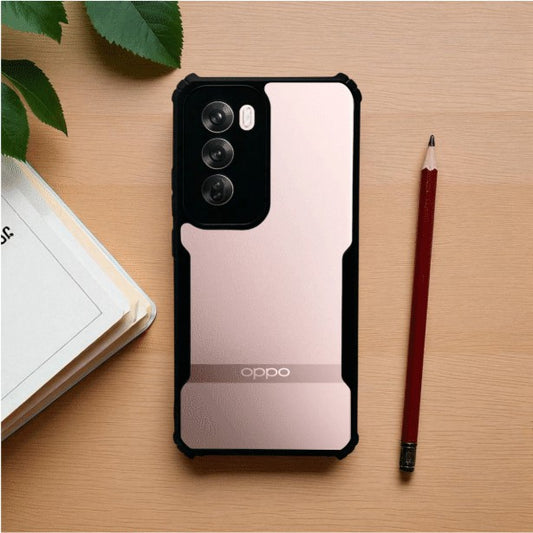 ivogue ipackey Clear Mobile Cover For OPPO Reno12 Pro