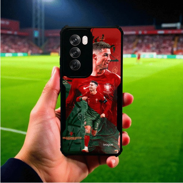 ivogue Ronaldo Mobile Cover For OPPO Reno12 Pro