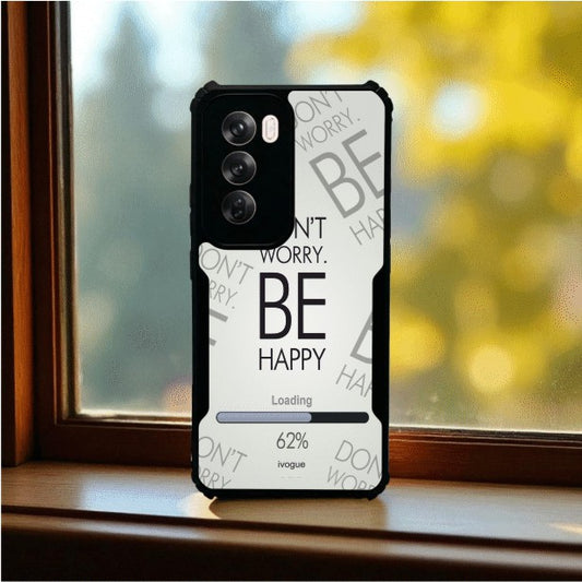 ivogue Be Happy Mobile Cover For OPPO Reno12