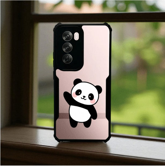 ivogue Panda Mobile Cover For OPPO Reno12 Pro