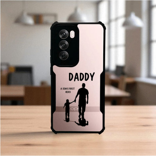 ivogue Daddy and Son Mobile Cover For OPPO Reno12