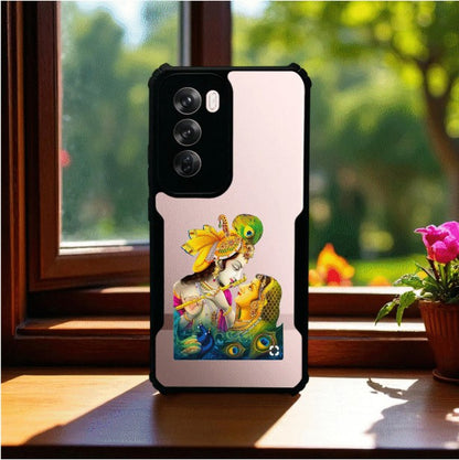 ivogue Radha Krishna Mobile Cover For OPPO Reno12