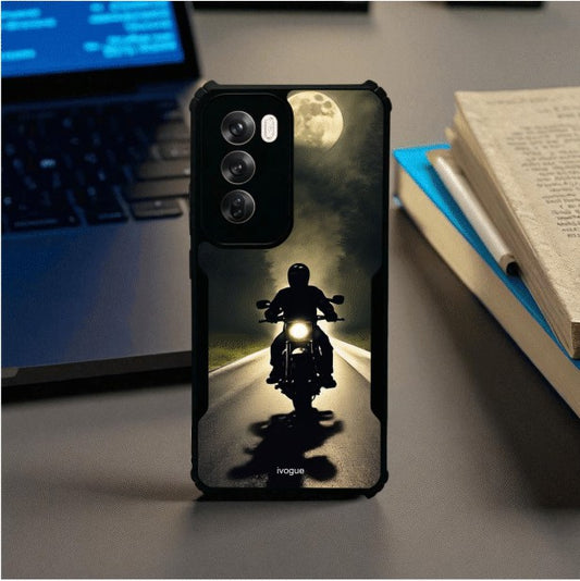 ivogue Bike Rider Mobile Cover For OPPO Reno12