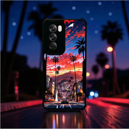 ivogue Palm City Nights Mobile Cover For OPPO Reno12
