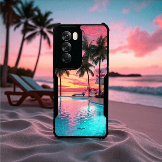 ivogue Sunset Serenity Mobile Cover For OPPO Reno12