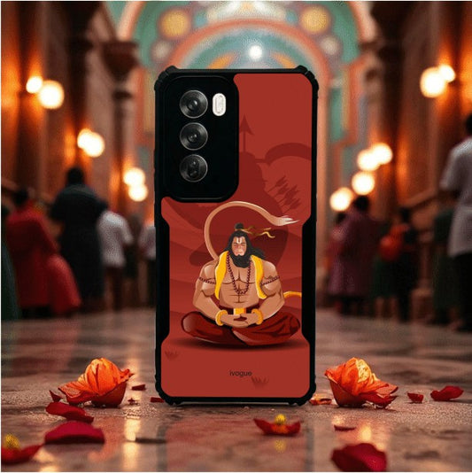ivogue Veer Hanuman Mobile Cover For OPPO Reno12