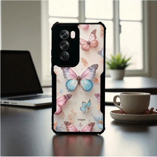 ivogue Butterfly Bloom Mobile Cover For OPPO Reno12