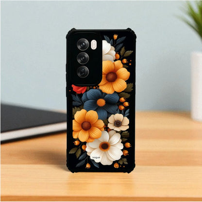 ivogue Retro Petals Mobile Cover For OPPO Reno12