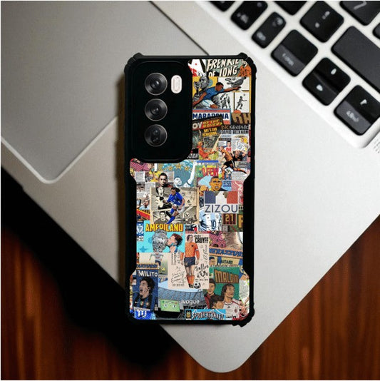 ivogue Golden Era Football Mobile Cover For OPPO Reno12 Pro