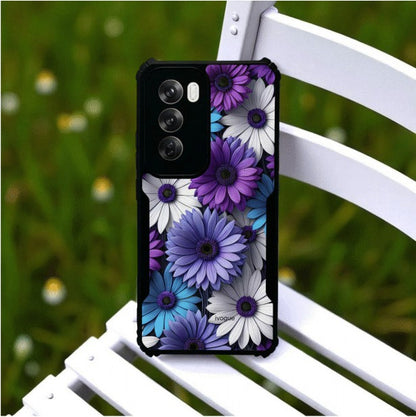 ivogue Violet Bloom Mobile Cover For OPPO Reno12