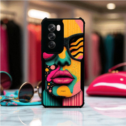 ivogue Modern Diva Mobile Cover For OPPO Reno12 Pro