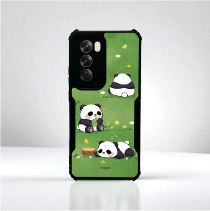 ivogue Panda Playground Mobile Cover For OPPO Reno12