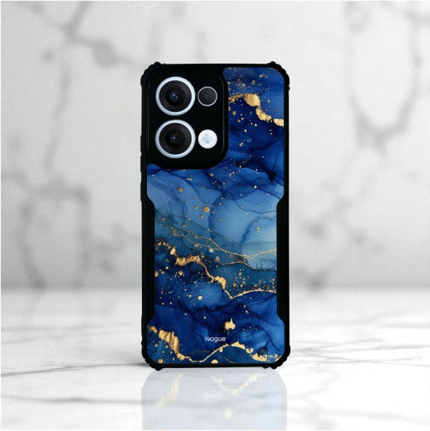 ivogue Blue Opulence Mobile Cover For OPPO Reno13