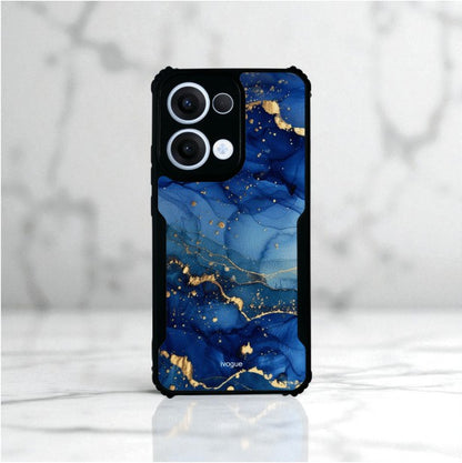 ivogue Blue Opulence Mobile Cover For OPPO Reno13
