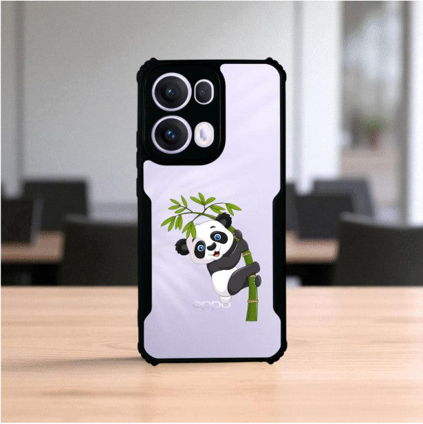 ivogue Panda and Tree Mobile Cover For OPPO Reno13 Pro