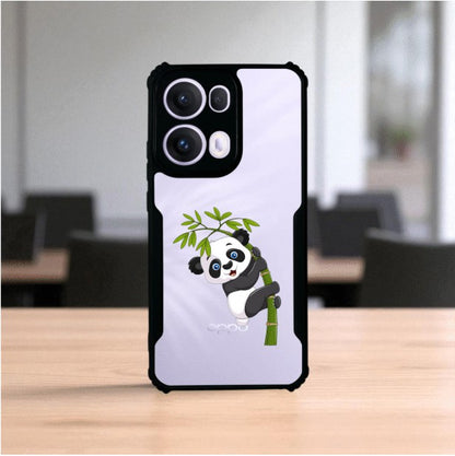 ivogue Panda and Tree Mobile Cover For OPPO Reno13 Pro