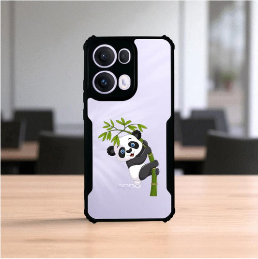 ivogue Panda and Tree Mobile Cover For OPPO Reno13 Pro