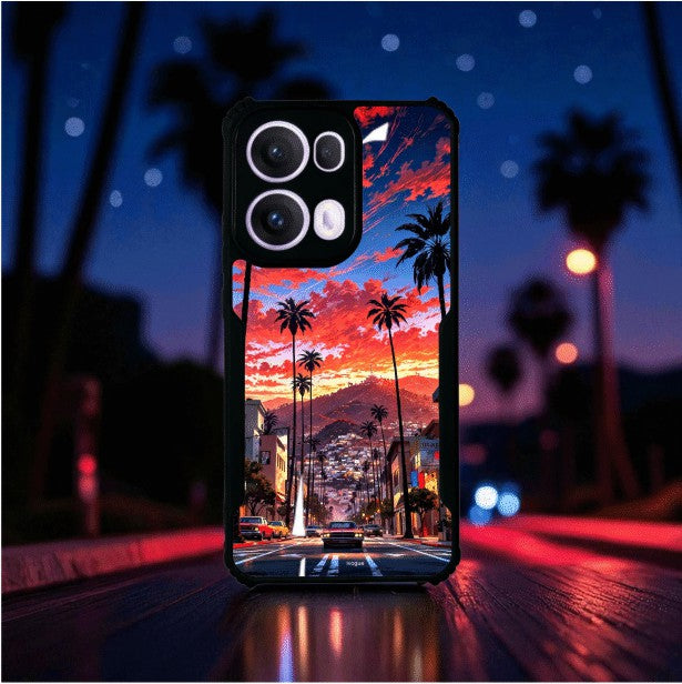 ivogue Palm City Nights Mobile Cover For OPPO Reno13 Pro