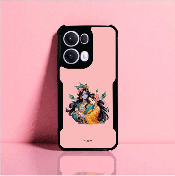 ivogue Radha Krishna Bliss Mobile Cover For OPPO Reno13 Pro