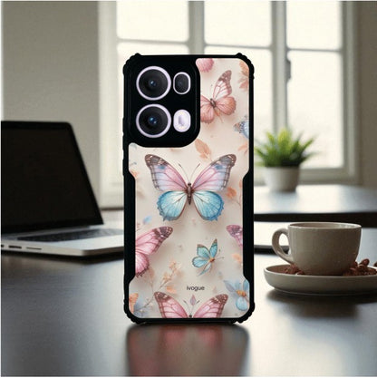 ivogue Butterfly Bloom Mobile Cover For OPPO Reno13 Pro