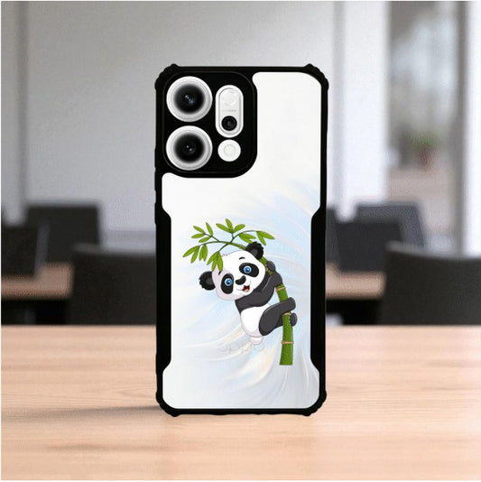 ivogue Panda and Tree Mobile Cover For OPPO Reno14 Pro
