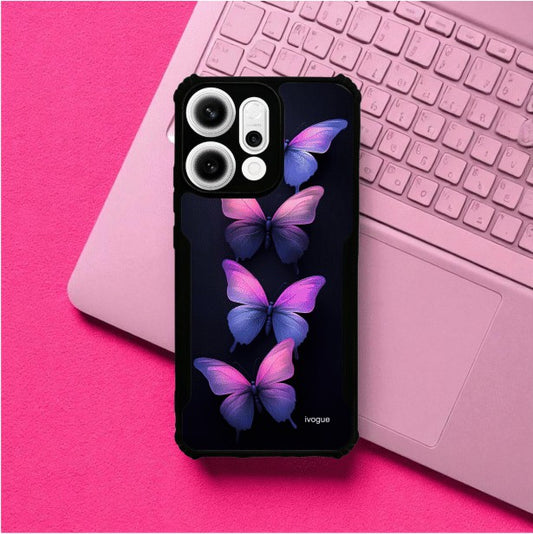 ivogue Galaxy Butterflies Mobile Cover For OPPO Reno14