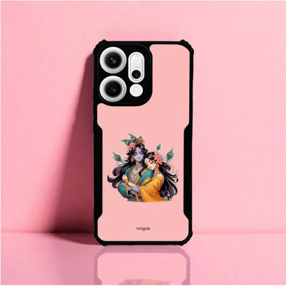 ivogue Radha Krishna Bliss Mobile Cover For OPPO Reno14 Pro