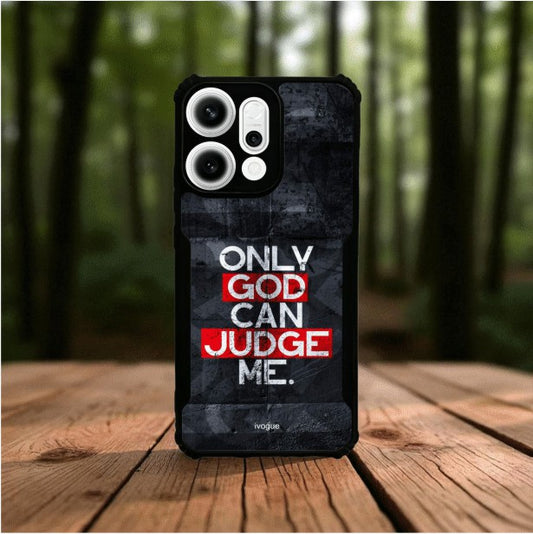 ivogue Only God Can Judge Me Mobile Cover For OPPO Reno14 Pro