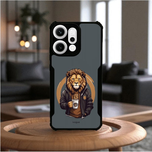ivogue Stylish Lion Mobile Cover For OPPO Reno14