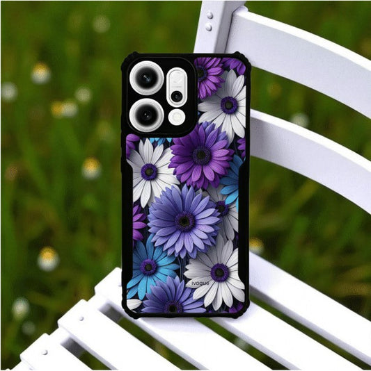 ivogue Violet Bloom Mobile Cover For OPPO Reno14