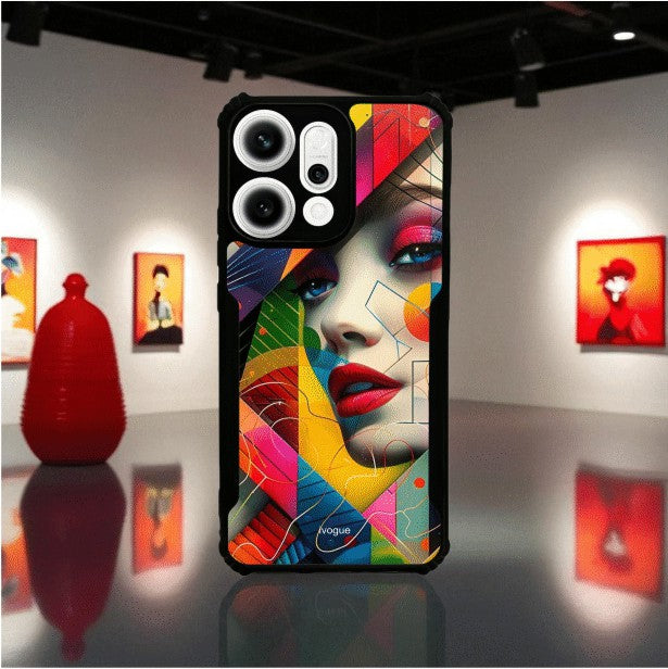 ivogue Modern Art Mobile Cover For OPPO Reno14