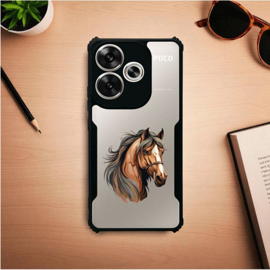 ivogue Horse Mobile Cover For POCO F6