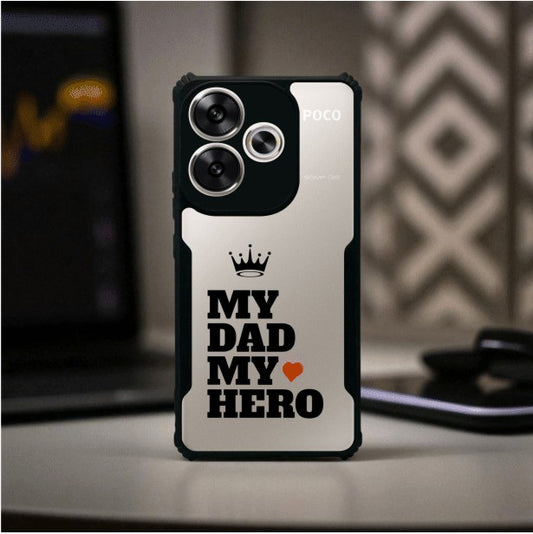 ivogue My Dad My Hero Mobile Cover For POCO F6