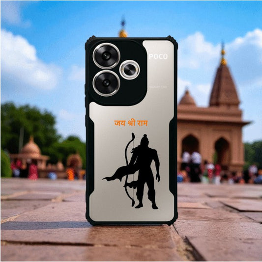 ivogue Jai Shree Ram Mobile Cover For POCO F6