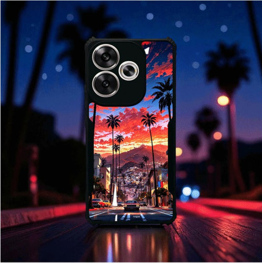 ivogue Palm City Nights Mobile Cover For POCO F6
